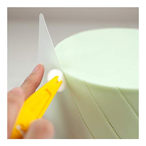 Lacupella Flexsi Fondant Smoother Tool Set of 4 - Flexible Cake Decorating Smoothers for Fondant, Buttercream and Gum Paste - Image 3