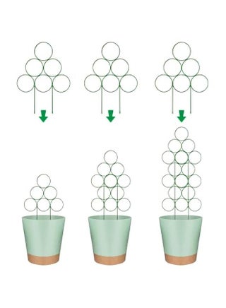 Trellis for Potted Plant Trellis Indoor, Stackable Indoor Trellis for Climbing Plants Support, 3 Pack Small Metal House Plant Trellis for Garden Vines, Flower and  Tree - pzsku/ZD9746DA2409B8C58D8AFZ/45/_/1726128570/5979e7d8-6961-4916-b8c4-2973bd226477