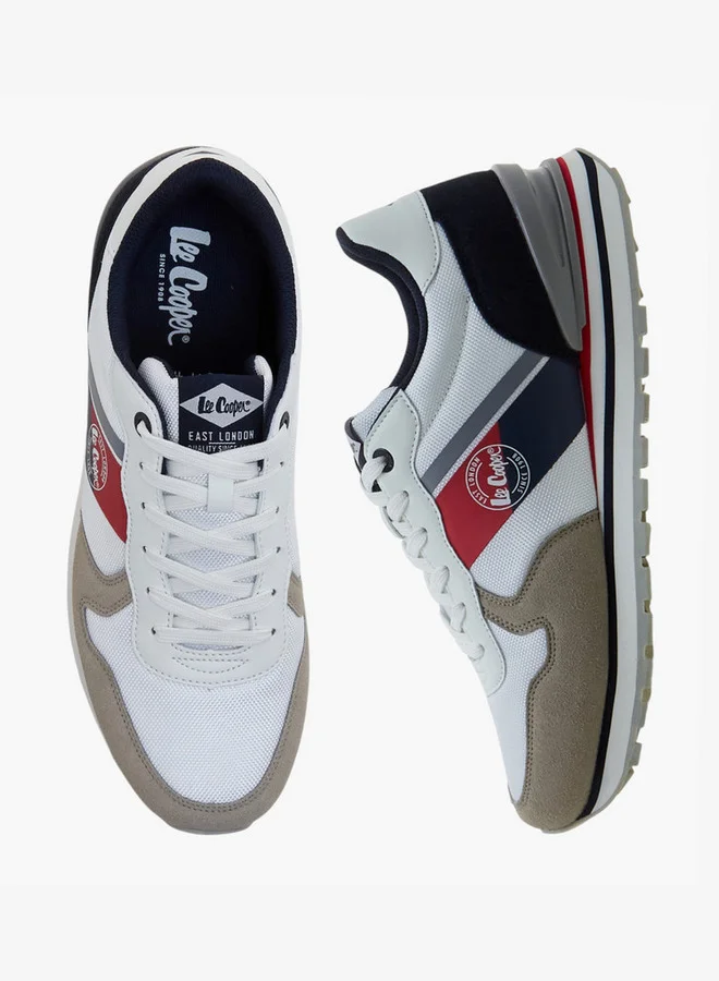 Lee Cooper White Men Lace-Up Sneakers for Men | Best Price UAE