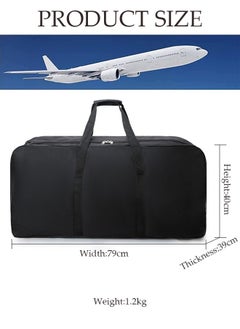 DUNISO Expandable Foldable Rolling Duffle Bag with 2 Wheels,Suitcase Collapsible Rolling Travel Luggage Bag Duffel Bag for Men and Women Lightweight Suitcases without Telescoping Handle  - Image 4