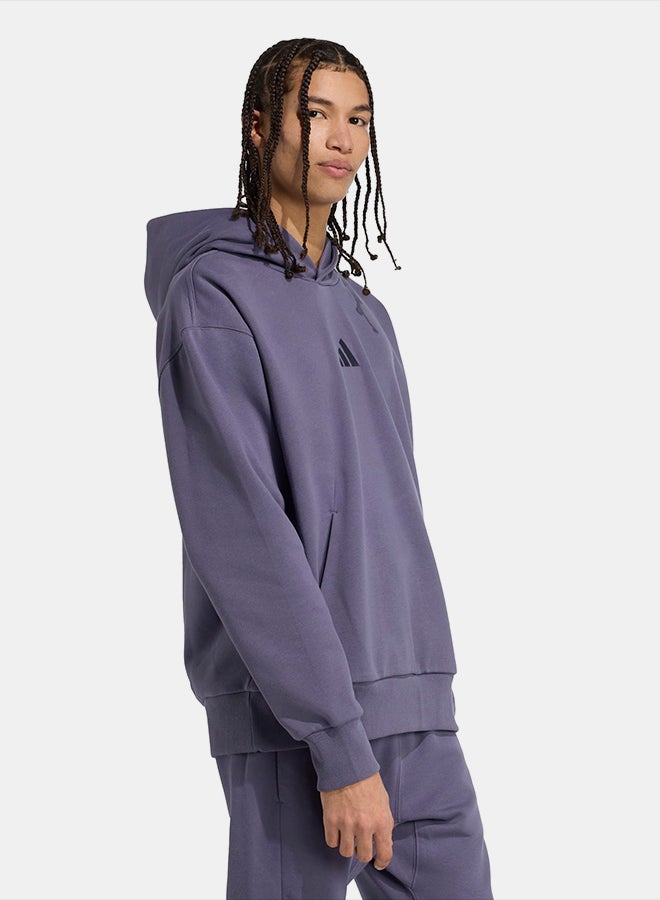Adidas ALL SZN Fleece Hoodie - Image 3