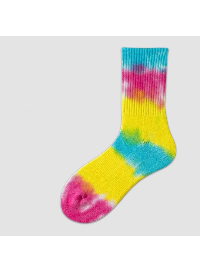 KUYING Fashion Anti Slip Breathable Sports Socks Three Piece Set 