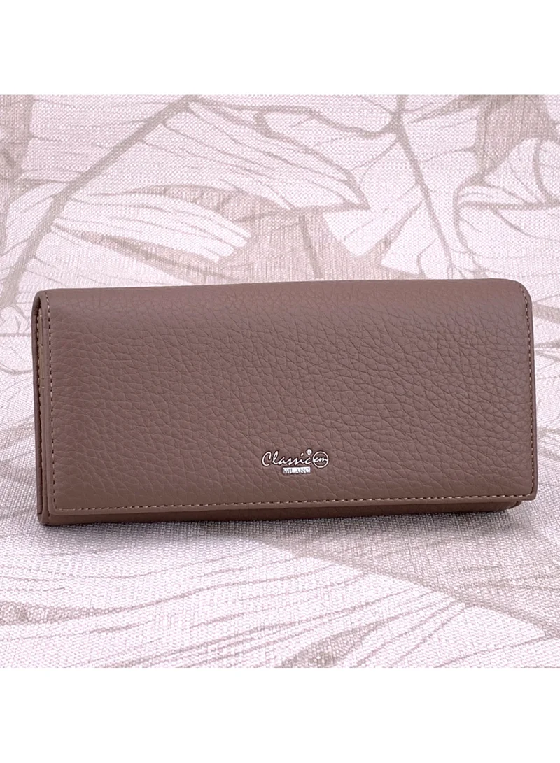 Classic Milano Classic Milano Premium Faux Leather Long Wallet for Women with Magnetic Closure | Ladies Wallet Card Holder Purse | Slim Women's Wallet for Daily Use, Travel, and Gifting