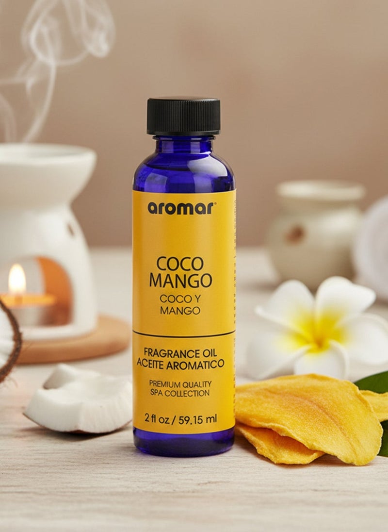 Aromar Spa Aromatic Oil  Coco Mango Fragrance, 59.15 ml - Image 1