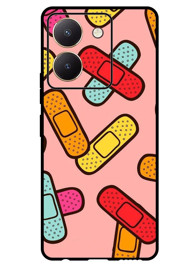 Theodor Protective Case Anti Scratch Shock Proof Bumper Cover For Vivo Y77t Patches - Image 1