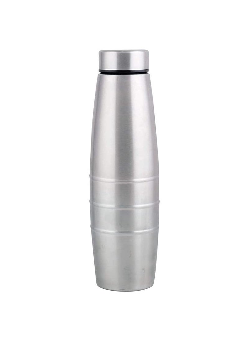 Expresso Expresso Stainless Steel Single Wall Fridge Water Bottle, Set of 3 Pcs, 1000 ml  - Image 2