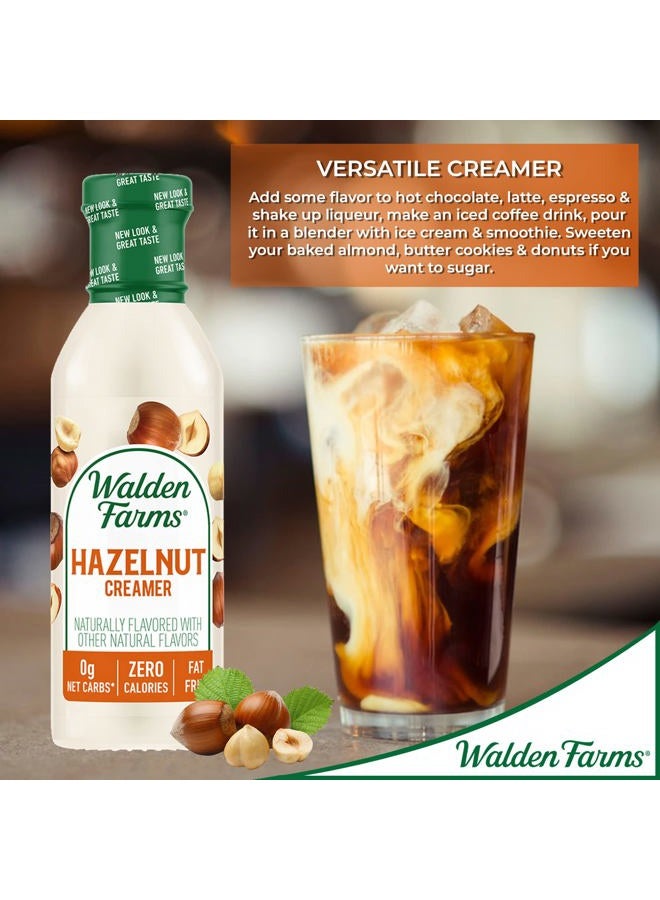 WALDEN FARMS Coffee Creamer Hazelnut 12 fl oz. pack of 2 - Image 4