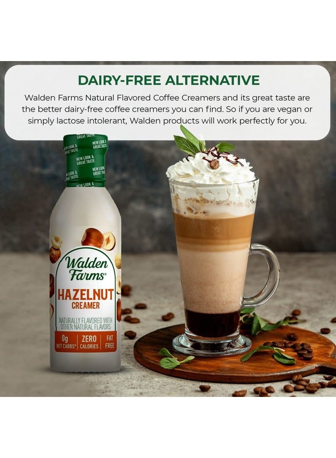 WALDEN FARMS Coffee Creamer Hazelnut 12 fl oz. pack of 2 - Image 5
