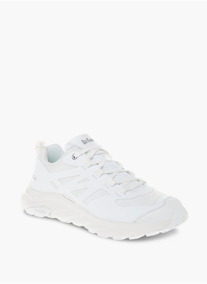 Lee Cooper Mens Panelled Sneakers With Lace-Up Closure  - Image 1