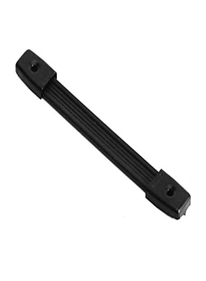 PENN ELCOM Strap Handle with Steel End Caps (Black Fittings, 25.61 * 3.2 * 25.61 | Wooden Storage Chests, Toolboxes, Equipment cases, Instrument or Flight Cases, Heavy-Duty Drawers or Trunks | Black - Image 1