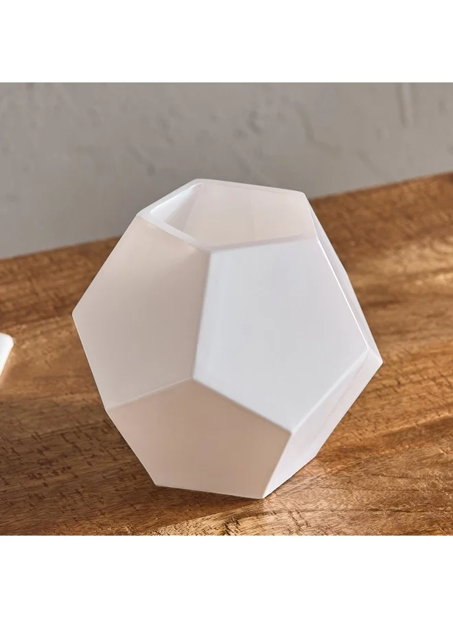 Home Box Lemont Geometric Bud Vase 16 x 16 x 14 cm