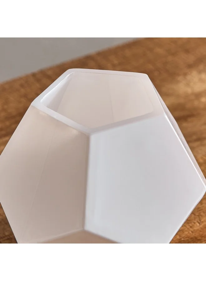 Home Box Lemont Geometric Bud Vase 16 x 16 x 14 cm