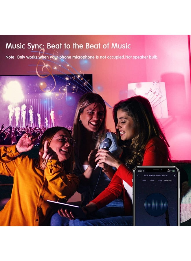 DAYBETTER Smart Light Bulbs, RGBCW WiFi Color Changing Led Bulbs, Smart Bulbs That Work with Alexa & Google Assistant, A19 E26 9W 800LM Multicolor Led Light Bulb, Led Ceiling Fan Light Bulbs, 20 Pack - Image 4