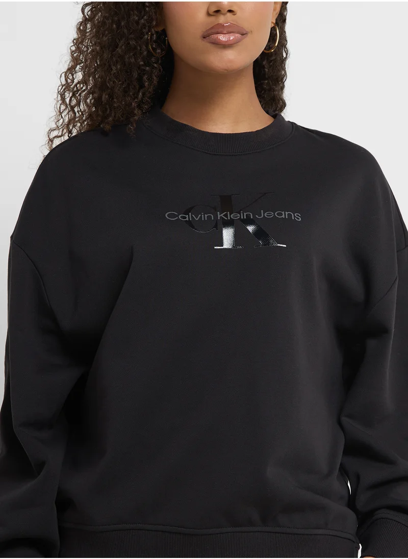 كالفن كلاين جينز Logo Detail Sweatshirt