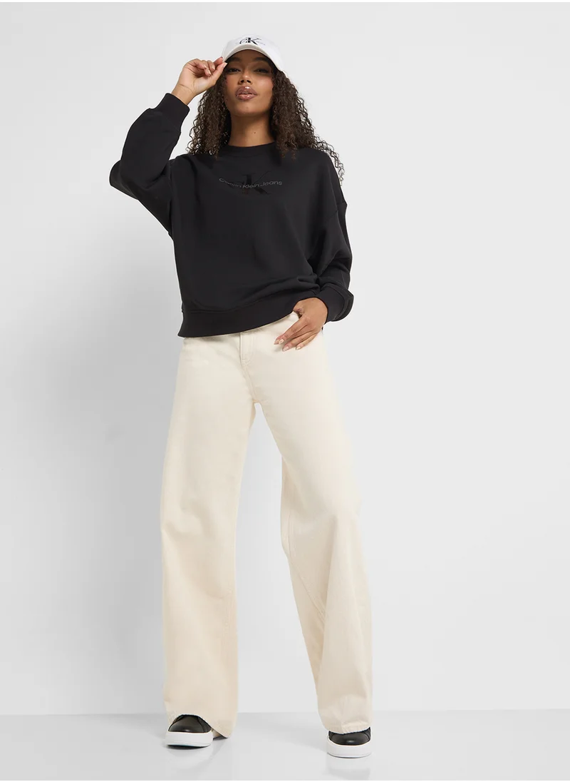 كالفن كلاين جينز Logo Detail Sweatshirt