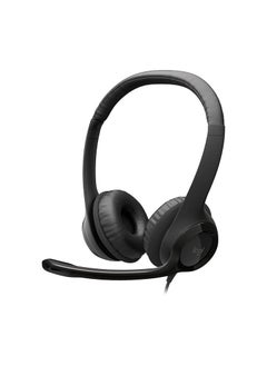 Logitech H390 Wired Headset for PC/Laptop, Stereo Headphones with Noise Cancelling Microphone, USB-A, In-Line Controls, Works with Chromebook - Black - pzsku/ZD9766CC166B562797AB9Z/45/_/1738223061/b756d905-e69d-412f-b0b0-295130e43ce9