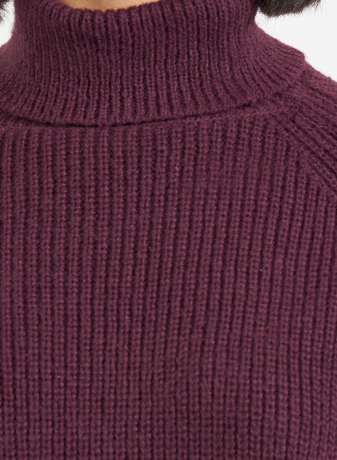 Styli Oversized Longline Cape Sleeves Sweater - Image 3