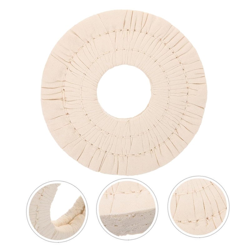 ABOOFAN Polishing Buffing Mini Cotton Buffing Wheel Easy Install Polishing Wheel for Edge Banding Machine - Image 4