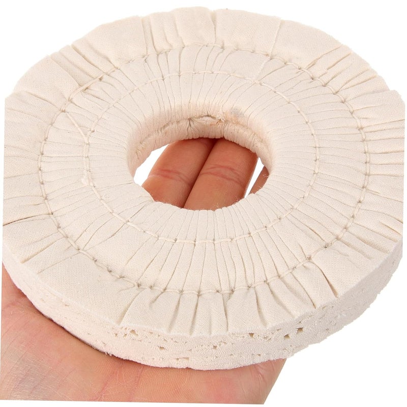 ABOOFAN Polishing Buffing Mini Cotton Buffing Wheel Easy Install Polishing Wheel for Edge Banding Machine - Image 3