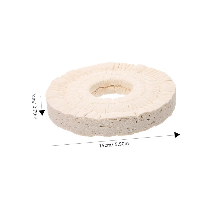 ABOOFAN Polishing Buffing Mini Cotton Buffing Wheel Easy Install Polishing Wheel for Edge Banding Machine - Image 2