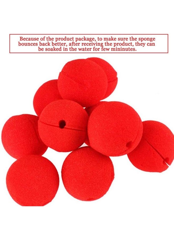 TIHOOD 30Pcs 2"X2" Red Circus Clown Nose Bulk For Party Halloween Costume Supplies Christamas - Image 4