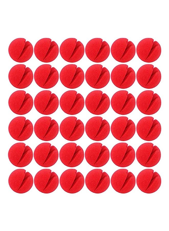 TIHOOD 30Pcs 2"X2" Red Circus Clown Nose Bulk For Party Halloween Costume Supplies Christamas - Image 1