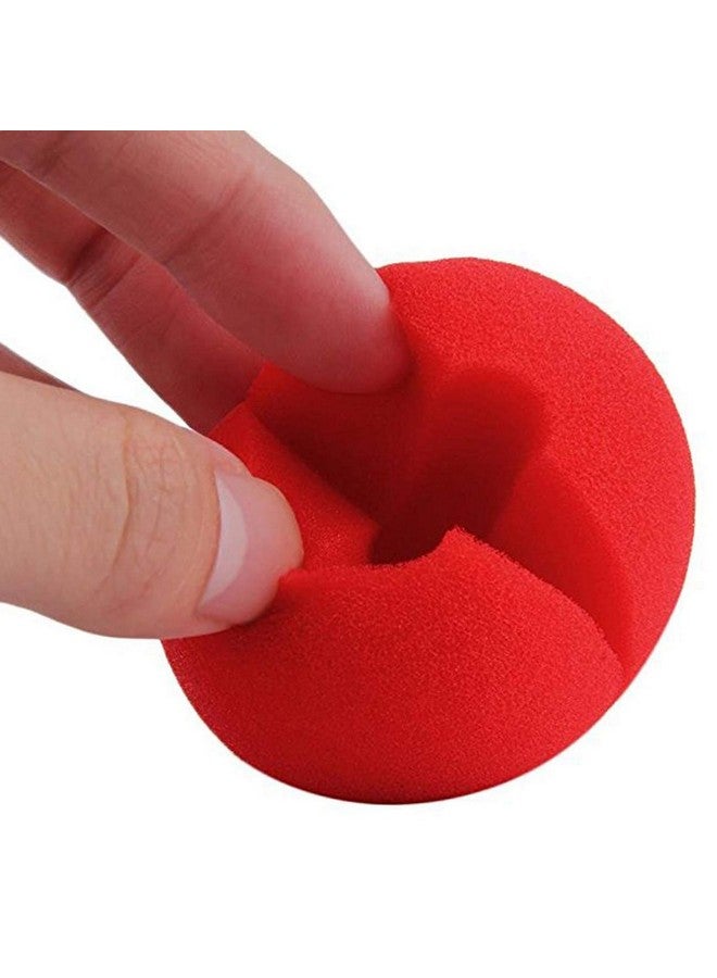 TIHOOD 30Pcs 2"X2" Red Circus Clown Nose Bulk For Party Halloween Costume Supplies Christamas - Image 2