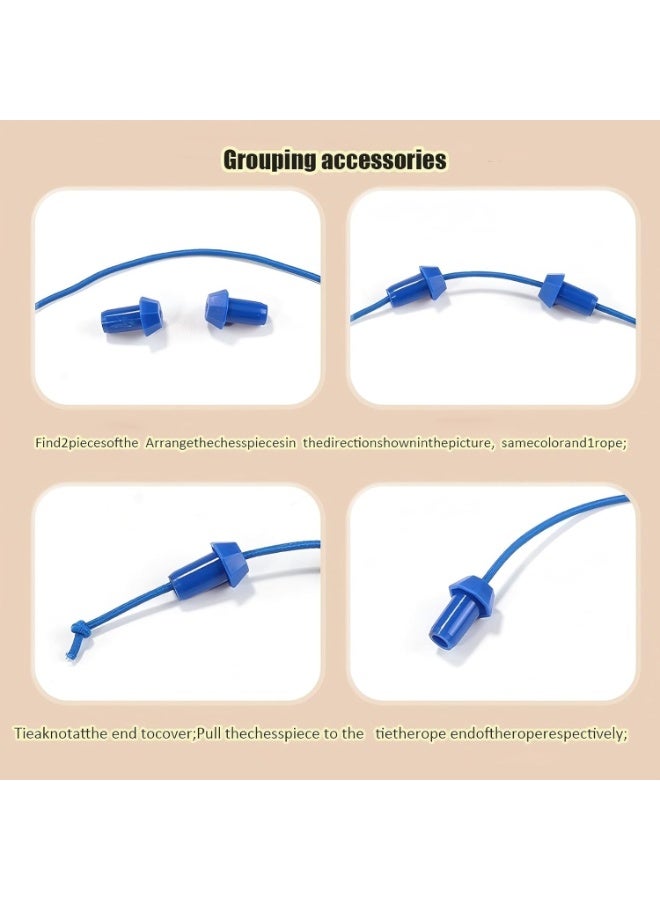 Rope Untying Board Game Toy,Twisted Rope Puzzle Game,Board Games, Brainy Knots Rope Untangling Table Strategy Board Game Fun & Challenging Puzzle Board Game For Family Game Night - Image 2