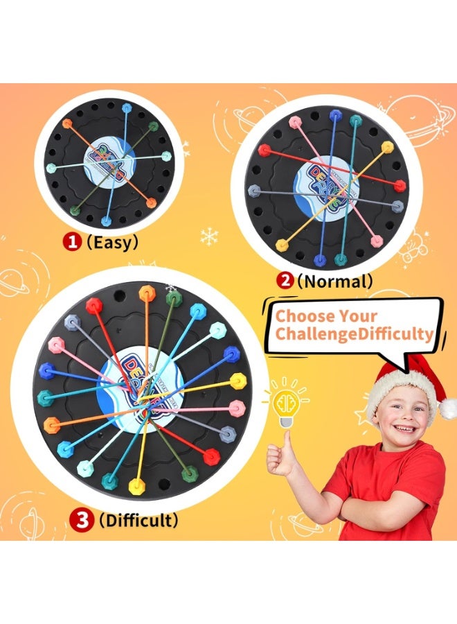 Rope Untying Board Game Toy,Twisted Rope Puzzle Game,Board Games, Brainy Knots Rope Untangling Table Strategy Board Game Fun & Challenging Puzzle Board Game For Family Game Night - Image 4
