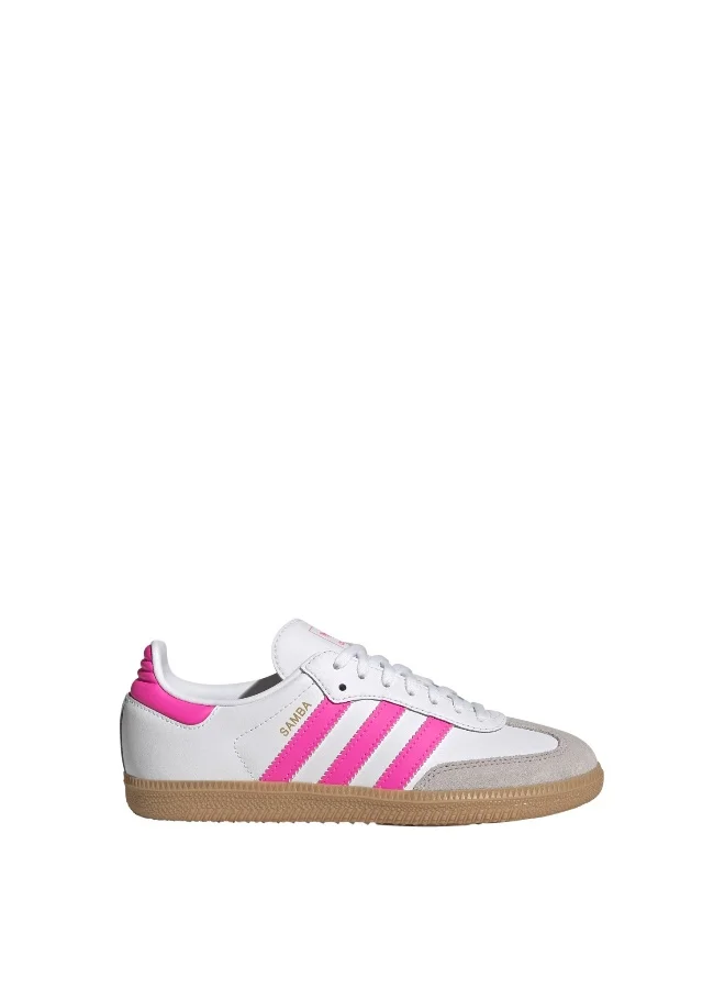 adidas Adidas SAMBA OG J White CASUAL Trainers FOR JUNIOR BOYS AND GIRLS 6.5