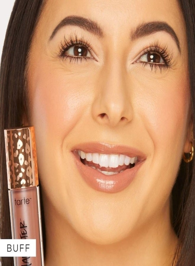 Tarte Cosmetics Tarte Maneater™ Blush & Glow™ Liquid Blush – Cheek Plump Buff | Buff Nude Shade, Radiant Glow Finish, Buildable Liquid Formula, 8 mL - Image 3