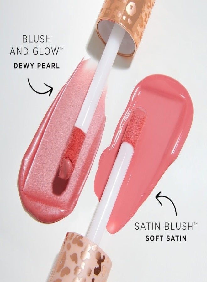 Tarte Cosmetics Tarte Maneater™ Blush & Glow™ Liquid Blush – Cheek Plump Buff | Buff Nude Shade, Radiant Glow Finish, Buildable Liquid Formula, 8 mL - Image 5