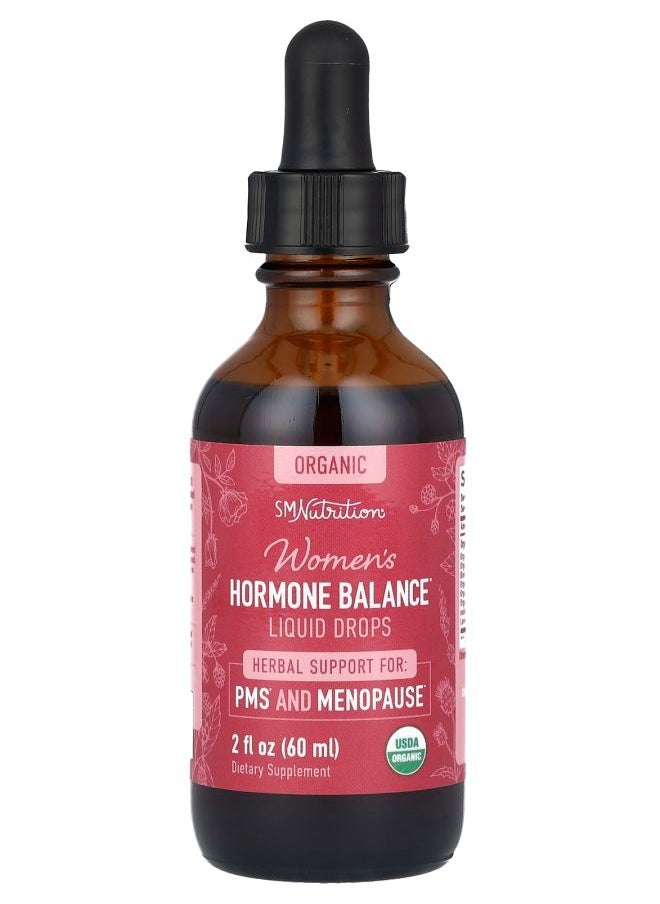 SMNutrition Women'S Hormone Balance Liquid Drops 2 Fl Oz 60 Ml 