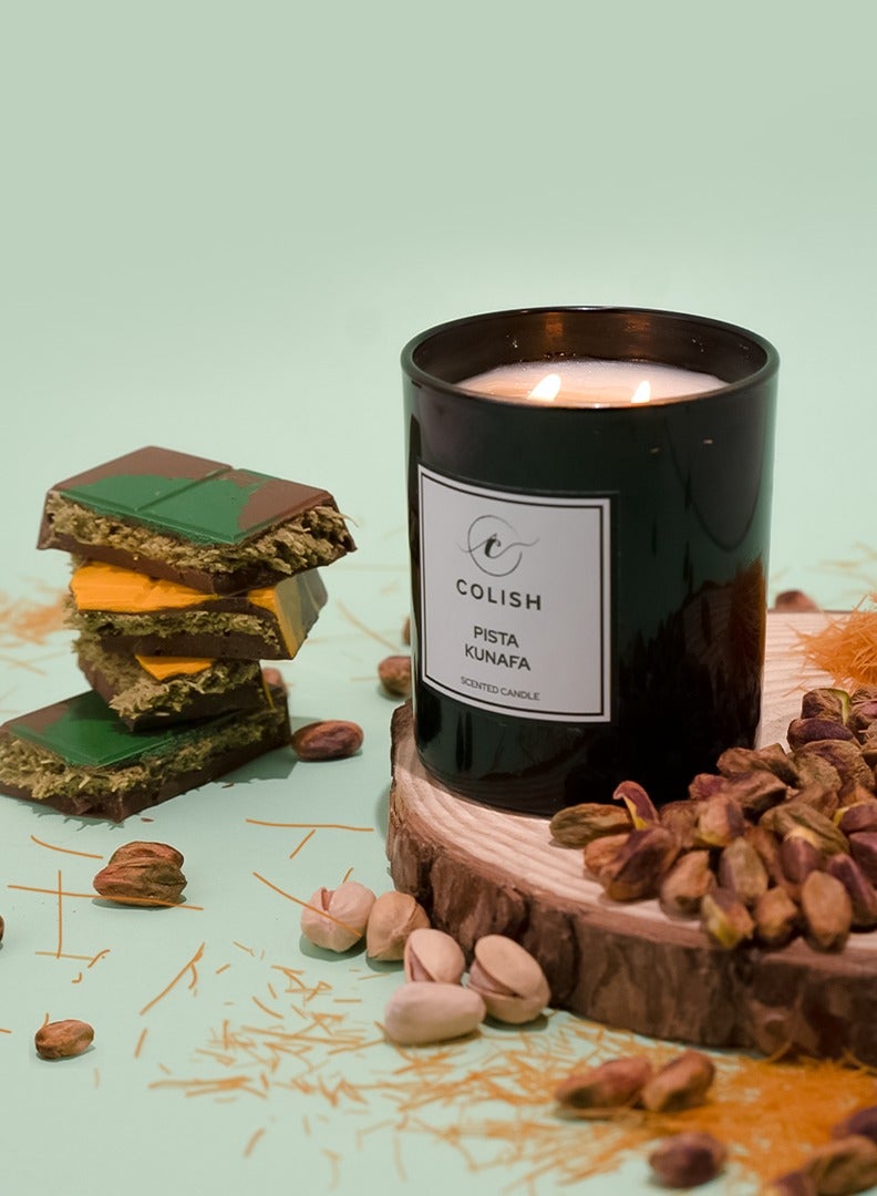 كوليش شمعة معطرة بالكنافة بيستا 230 جرام - Image 2