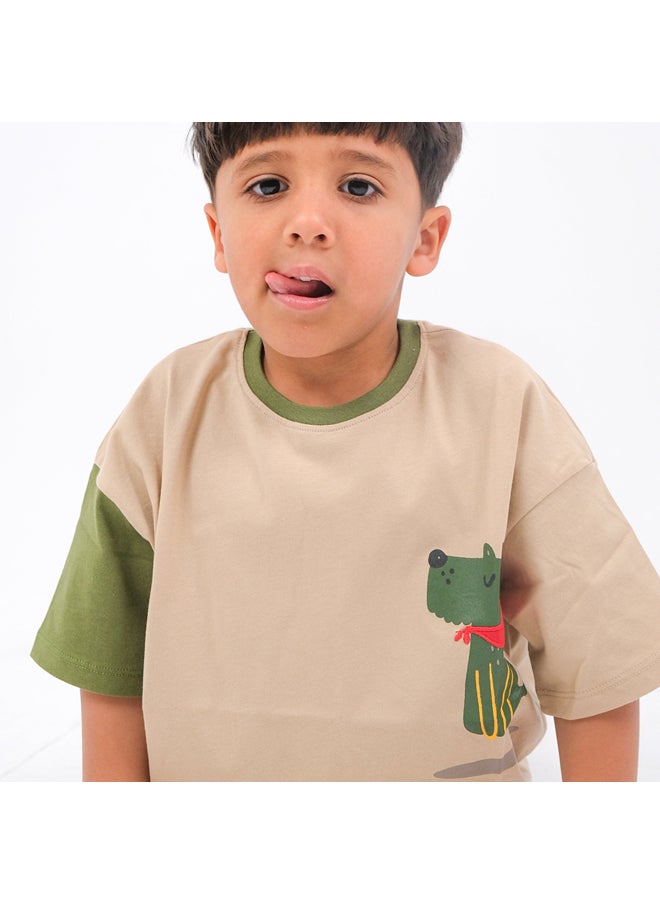 playmore Cold Puppy Short-Sleeved T-Shirt  - Image 2