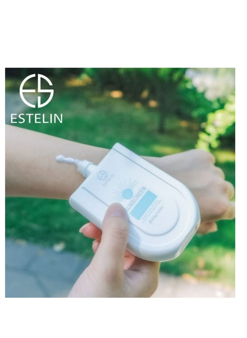 ESTELIN ULTRA-LIGHT Hydrating Invisible Sunscreen SPF 80+ 100g - Image 4