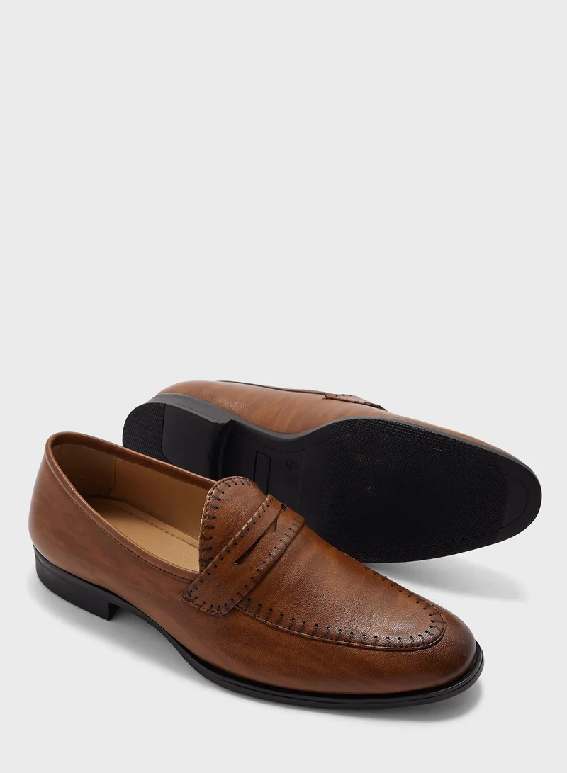Robert Wood Classic Saddle Formal Slip Ons