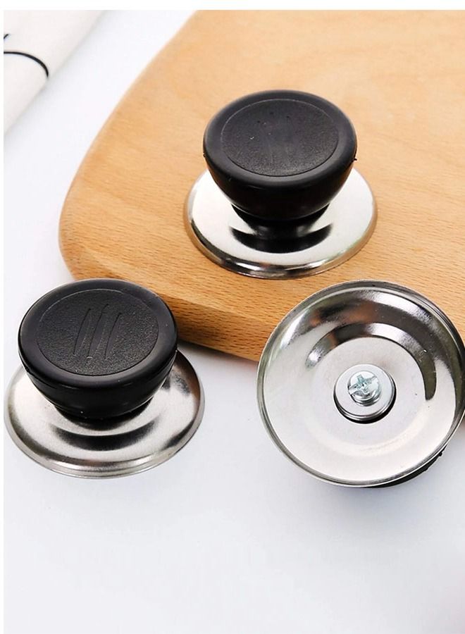 2 Pieces Kitchen Accessories Cooking Pot Lid Carrying Handle  - Image 1