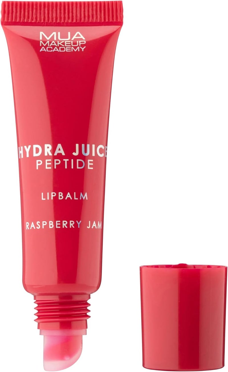 MUA Makeup Academy Hydra Juice Peptide Lip Balm Raspberry Jam Vegan Cruelty Free 10 ml