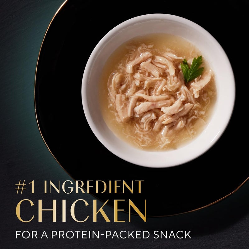 Sheba Selections Filets in Broth Adult Wet Cat Meal Complement Chicken Recipe, 12 Count - Image 2