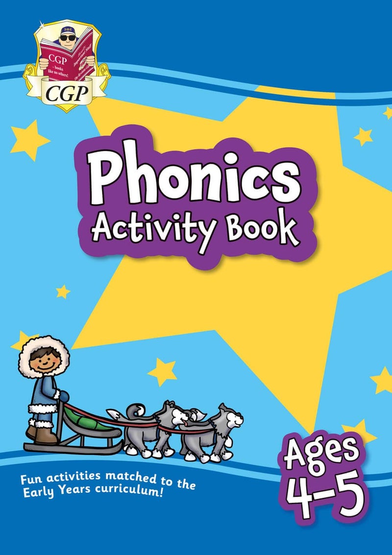 Phonics Activity Book For Ages 4-5 (Reception): Perfect For Learning At Home - Image 1