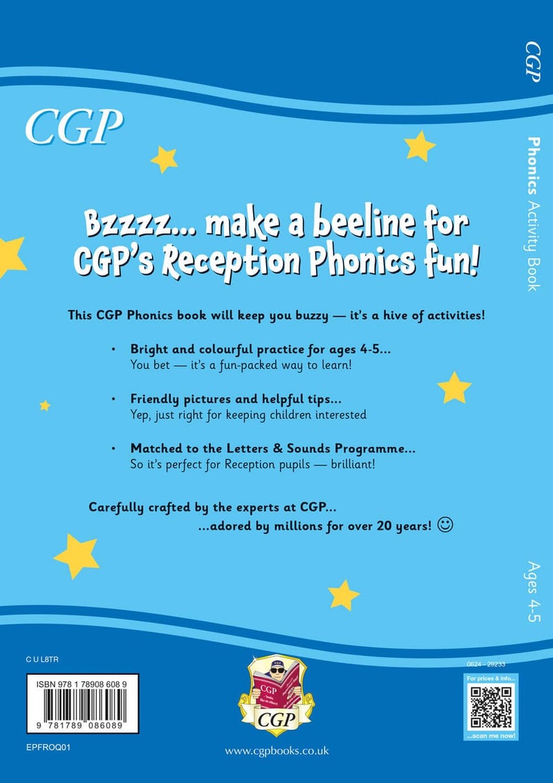 Phonics Activity Book For Ages 4-5 (Reception): Perfect For Learning At Home - Image 2