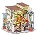 Rolife DIY Miniature Doll House Kit with Furniture for Children Adult Wooden Kits Toy Emilys Flower Shop - Image 3