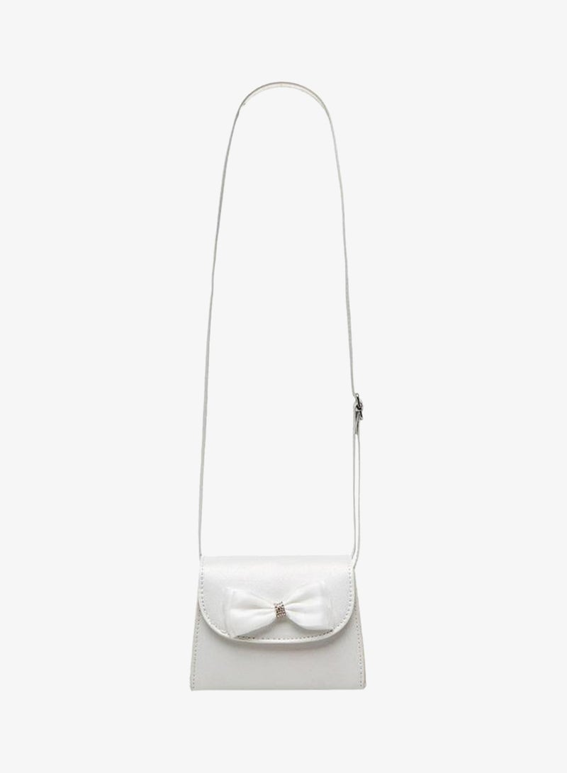 Little Missy Bow Embellished Crossbody Bag with Hairband Set - Image 4