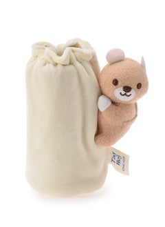 Tiny Hug Newborn Baby Bottle Cover, Soft and Insulated Bottle Cover for Newborns  - Image 3