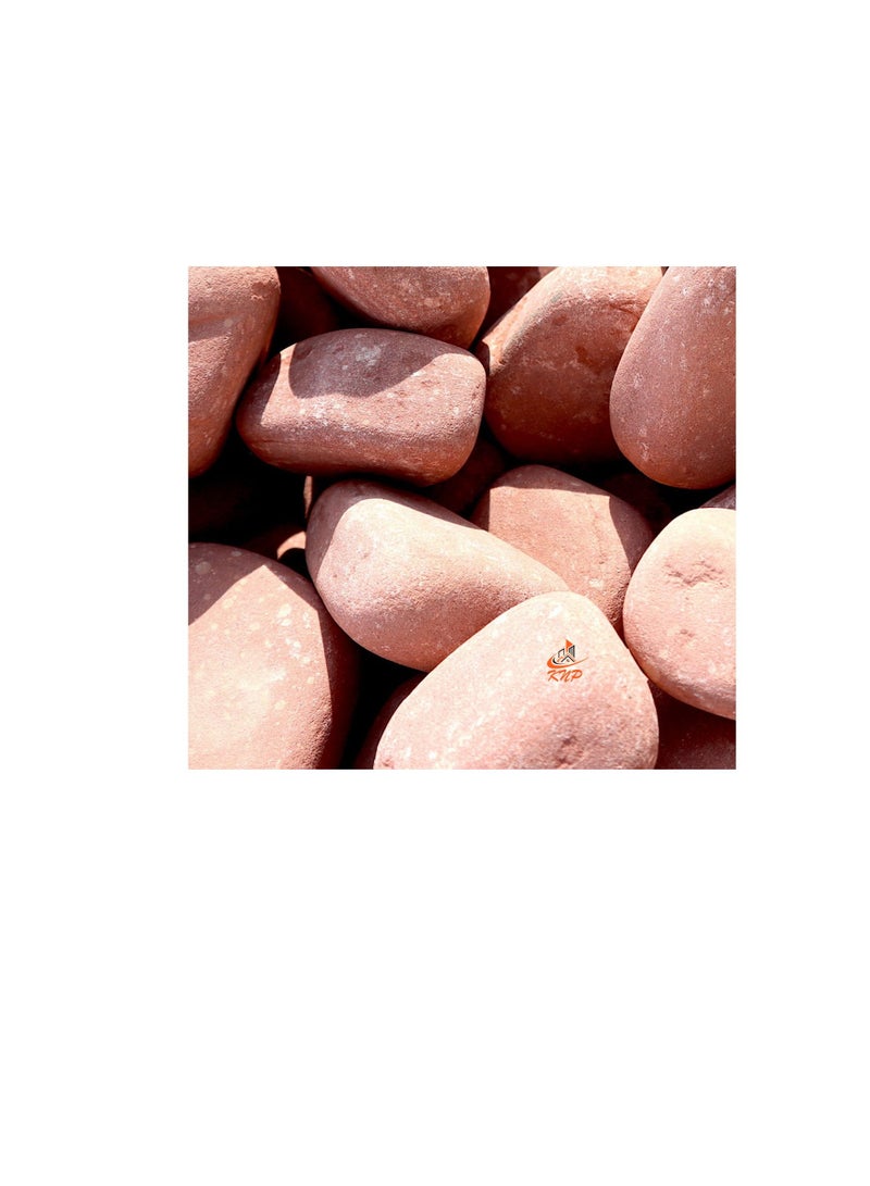KNP Tumbled  River Stone Natural Garden Material 5-8 cm 5 kg - Image 1