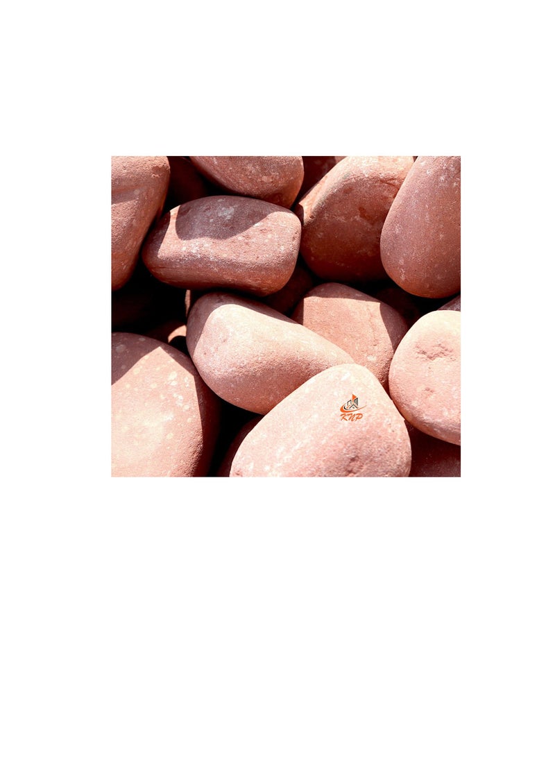 KNP Tumbled  River Stone Natural Garden Material 5-8 cm 5 kg - Image 2