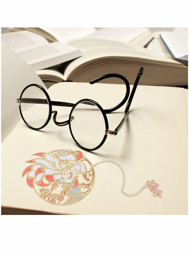 SYOSI - Bookmark, Vintage Metal Bookmark, Chinese Style Bookmark Page, for Student Reading Pagination Mark - Image 1