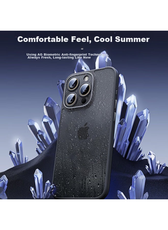 Divi Iphone 13 Case, Ultra-thin Frosted Semi-transparent Shockproof Full Camera Protection Cover For Men And Women - Image 2