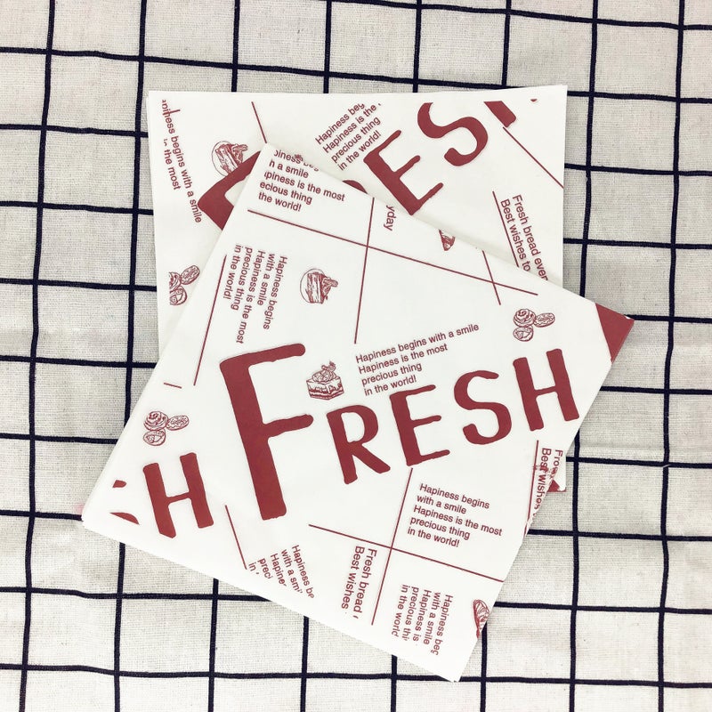 Net Celebrity Strawberry Cake Pad Paper Oil-Proof Paper Silicone Oil Paper Hamburger Paper Sandwich Wrapping Paper Oil-Absorbing Paper Baking Oil Paper - Image 3